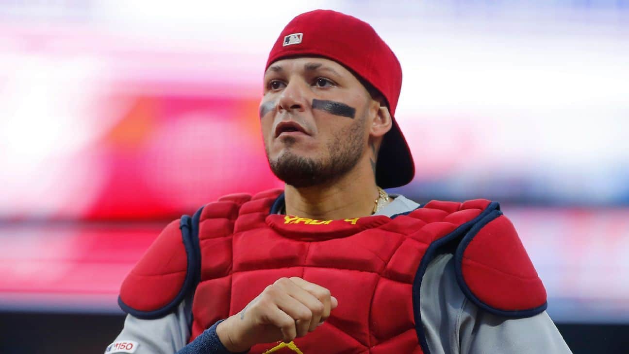 Yadier Molina será el manager de Puerto Rico en el Mundial